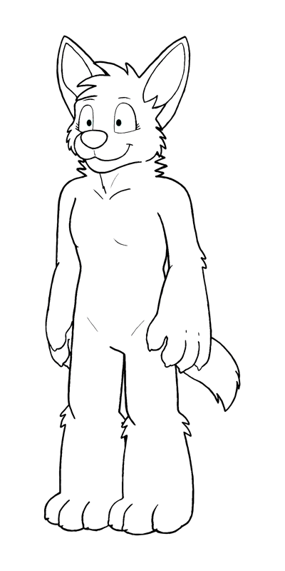 HP Female Wolf Lineart 1.png
